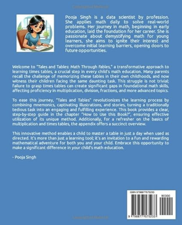 Tales and Tables Back Cover